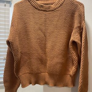 Pact Women's Sweater in Warm Brown
